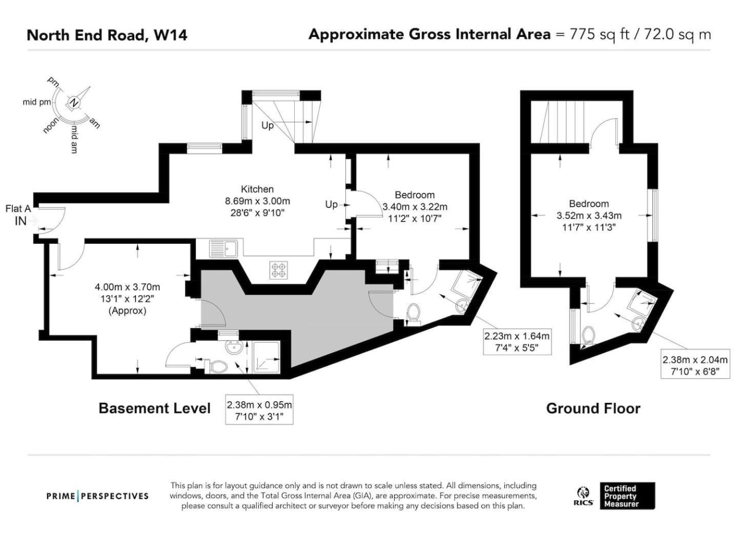 3 Bed 3 Bathroom Flat In Kensington A Apartment
